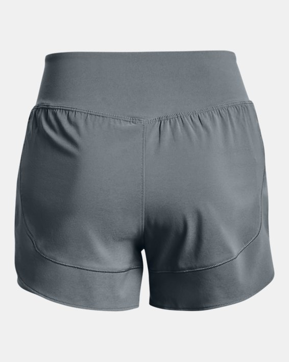 กางเกงขาสั้น UA Flex Woven 2-in-1 สำหรับผู้หญิง in Gray image number 5